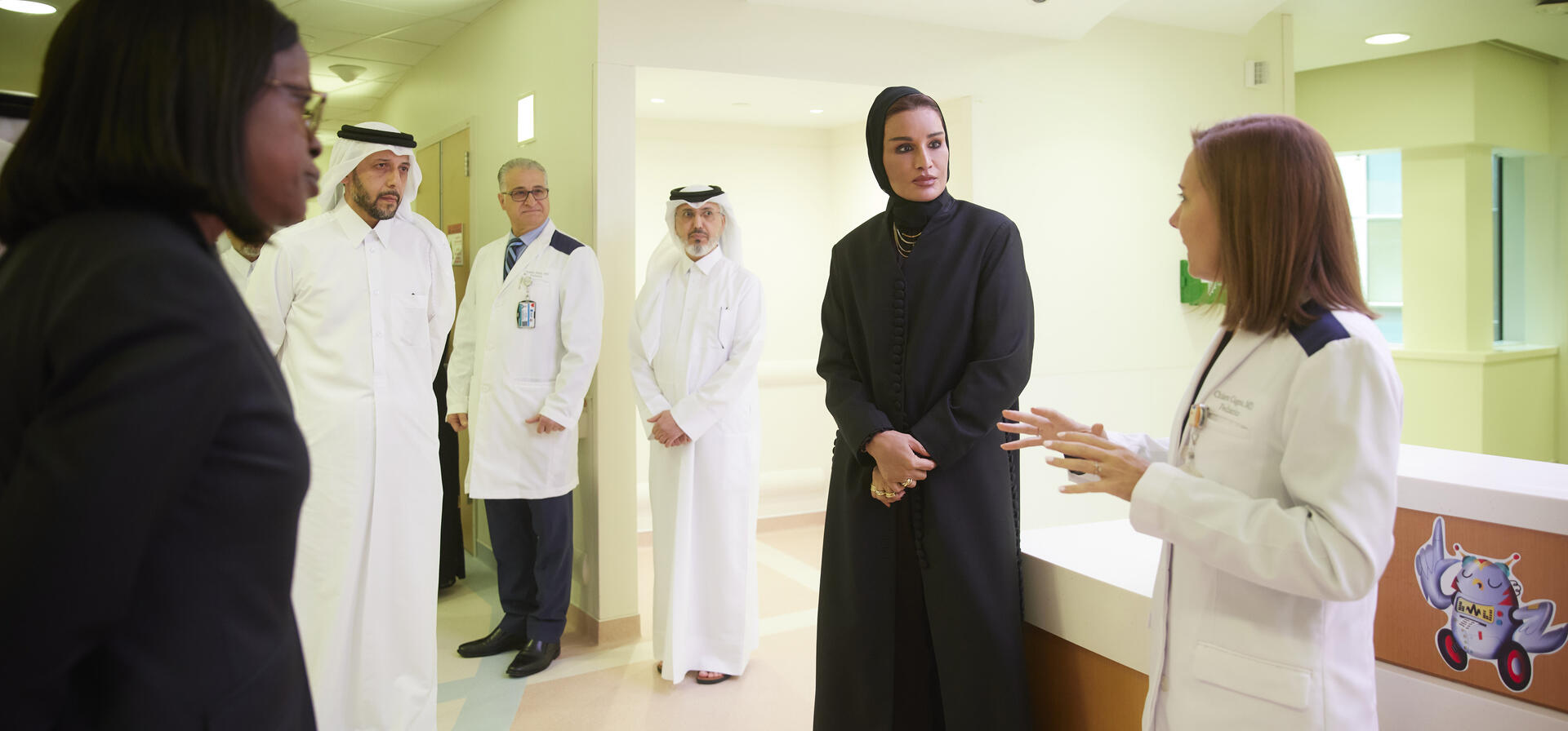 صاحبة السمو الشيخة موزا بنت ناصر تفتتح جناحًا جديدًا لزراعة الخلايا الجذعية المُكوِّنة للدم للأطفال في سدرة للطب 