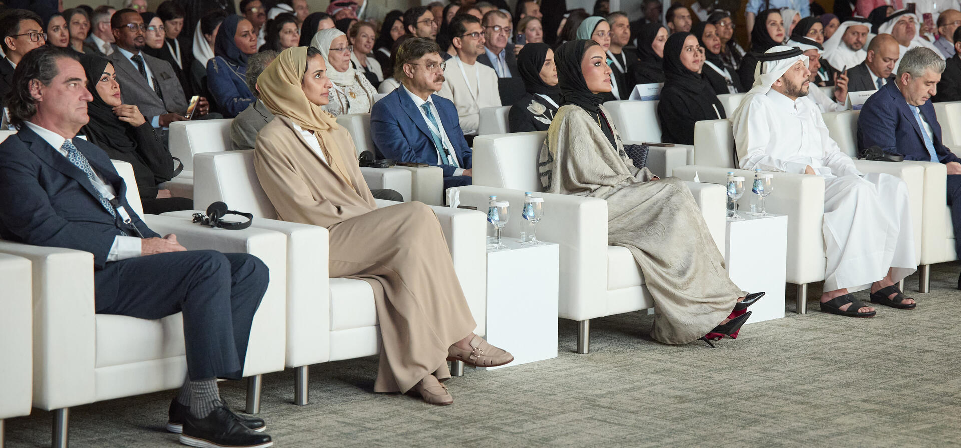 Her Highness Sheikha Moza Attends Launch of HBKU’s AutismTech Conference
