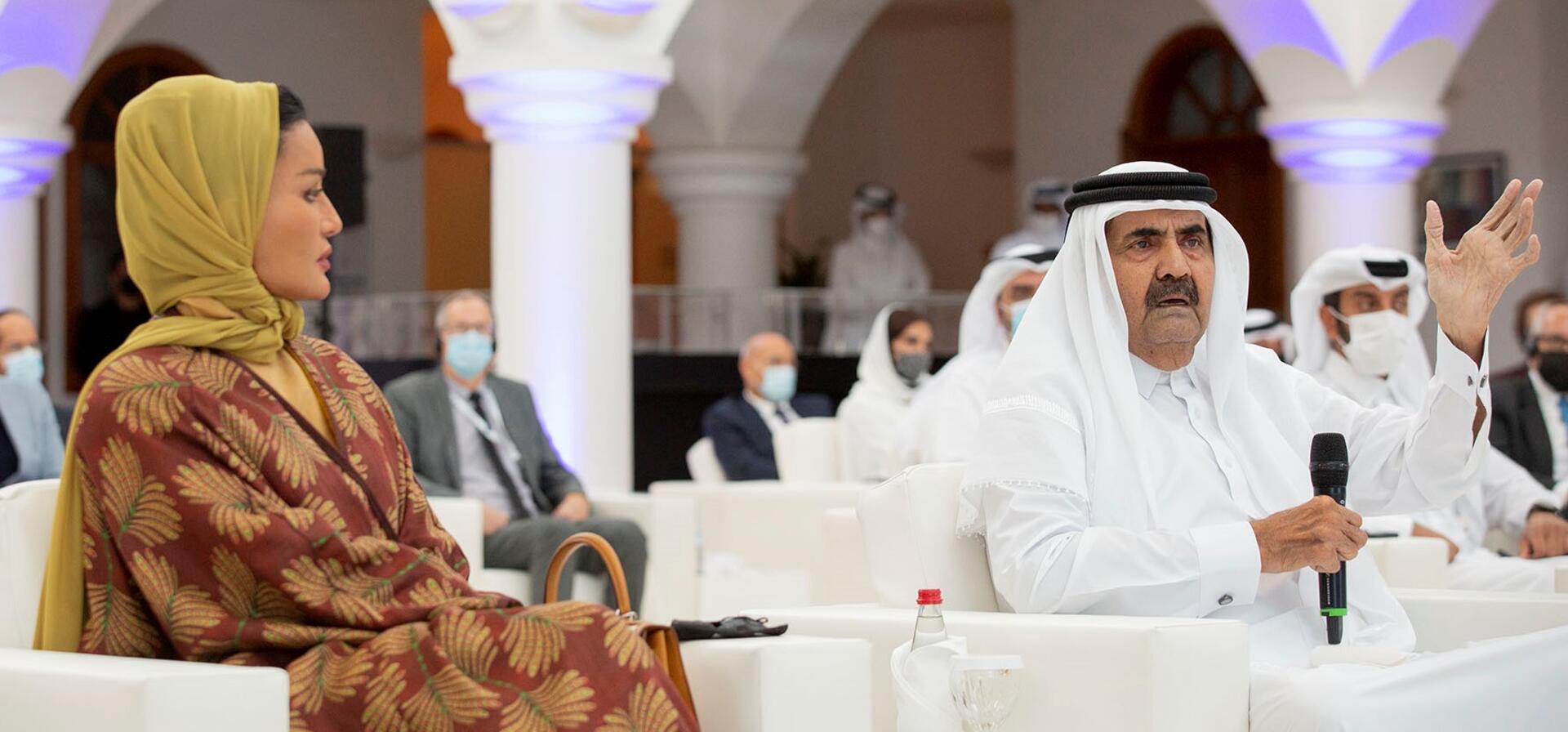 Their Highnesses attend HBKU 10th anniversary celebration