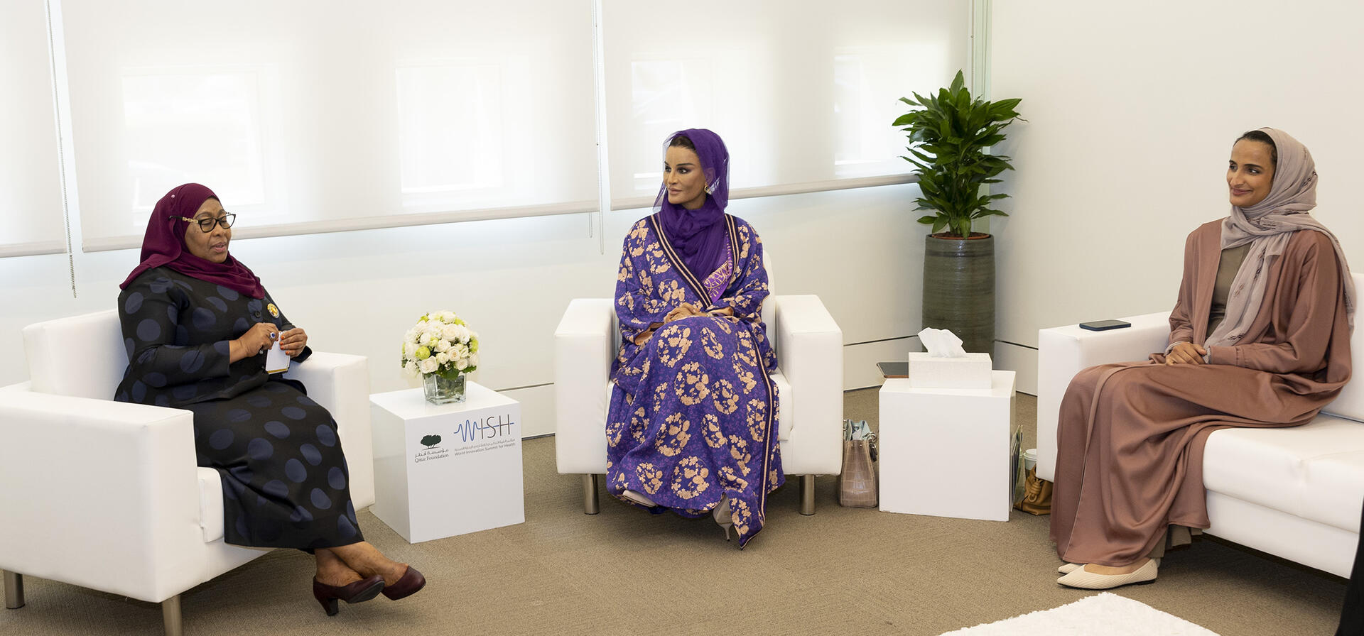 صاحبة السمو تجتمع بفخامة رئيسة تنزانيا