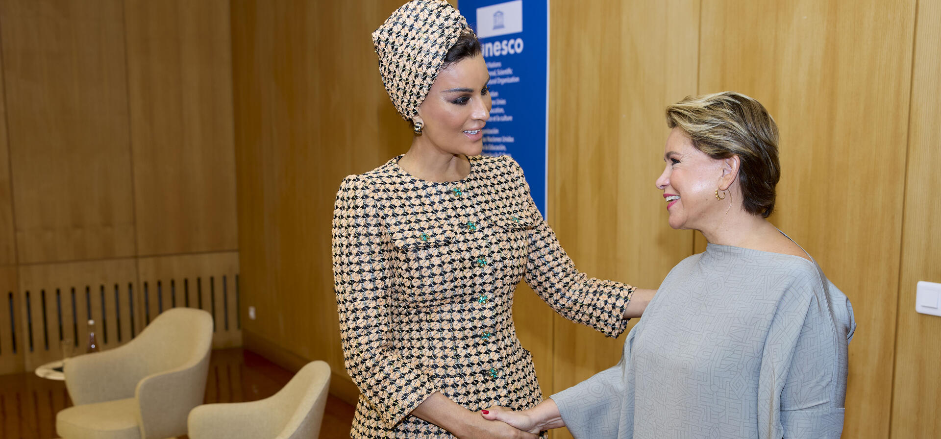 صاحبة السمو تجتمع بدوقة لكسمبورغ الكبرى