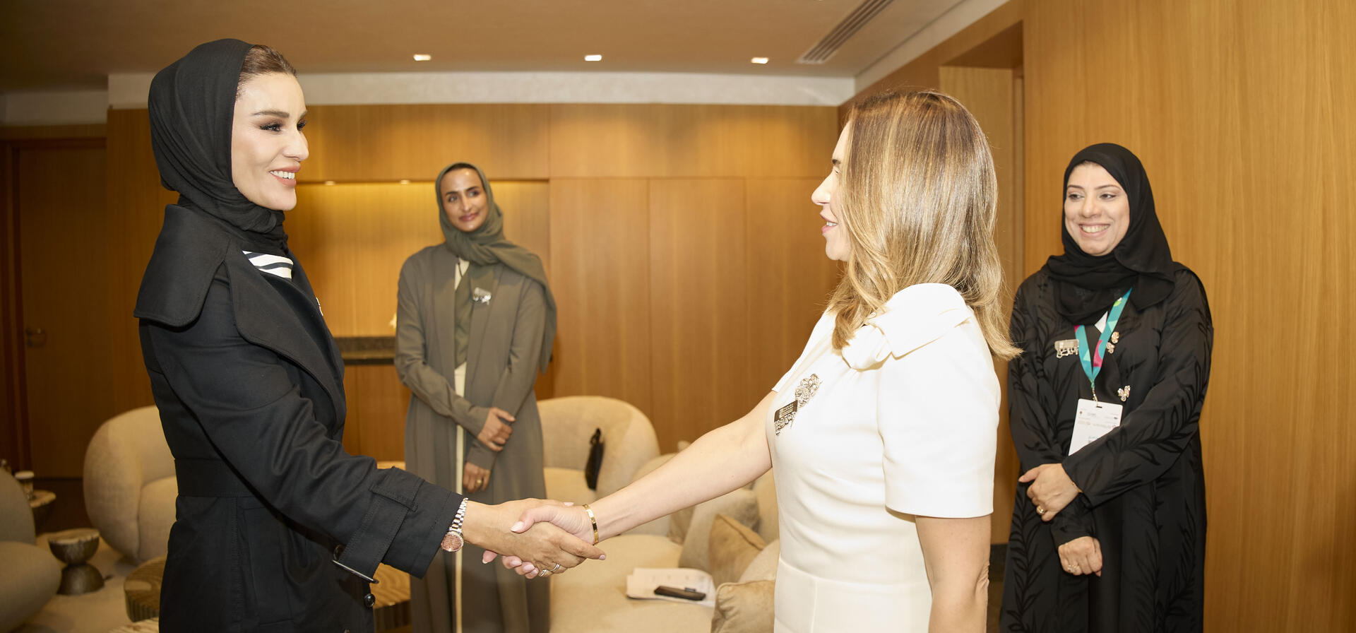 صاحبة السمو تجتمع بحرم رئيس وزراء مالطا