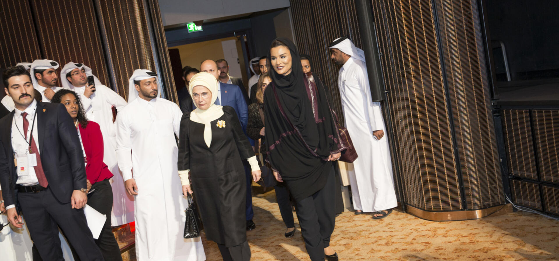 صاحبة السمو تفتح أعمال مؤتمر "وايز" 2017