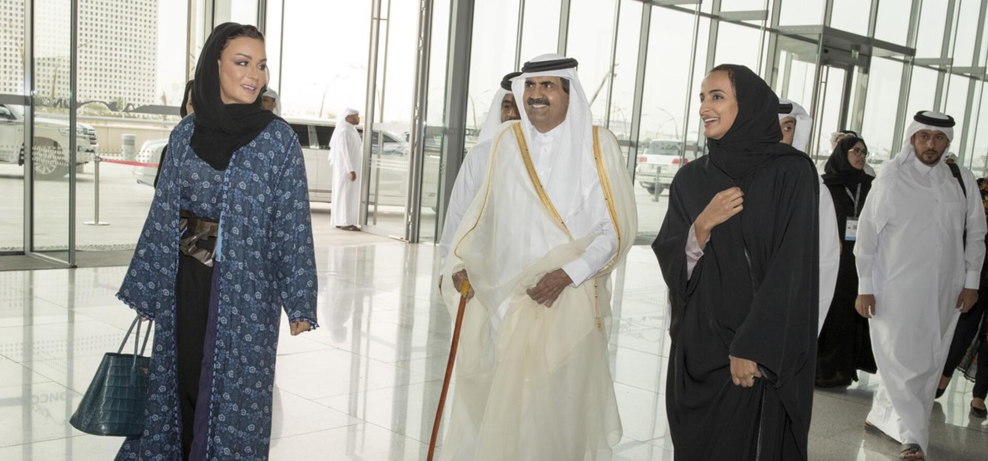 Their Highnesses attend opening of WISH 2018