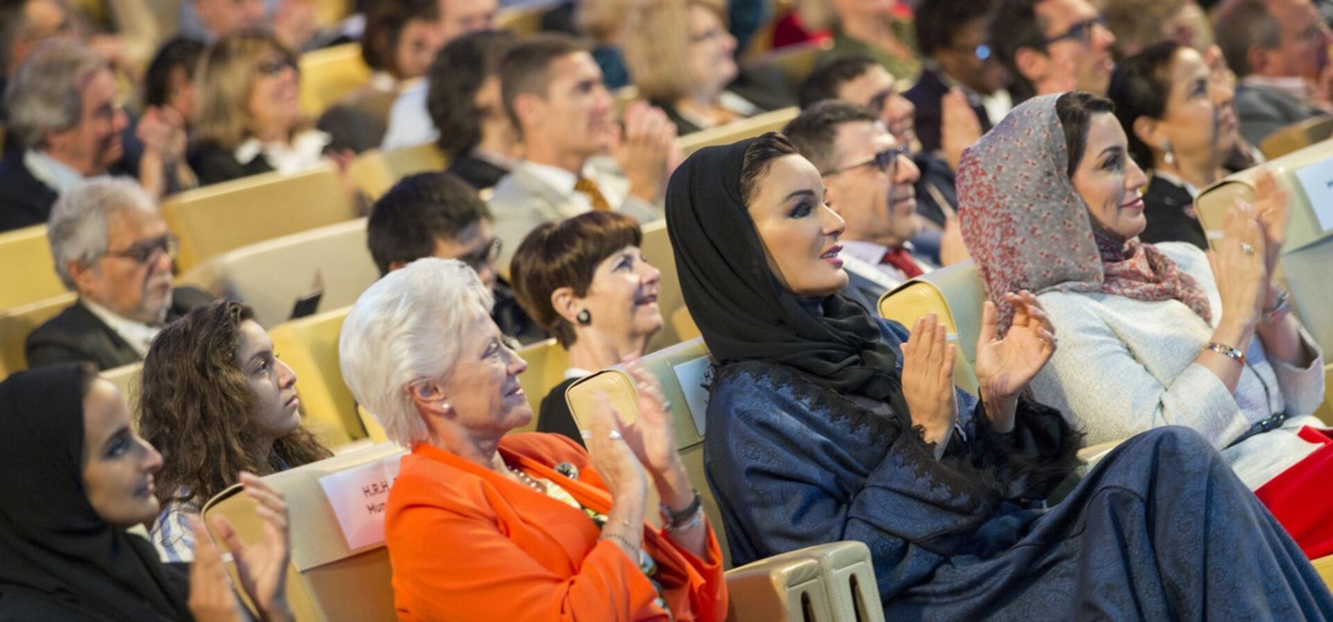 صاحبة السمو تشهد اختتام مؤتمر قمة ويش 2018