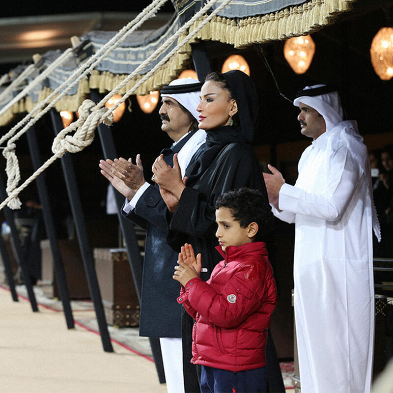 Their Highnesses attend final round of Longines Global Champions Tour Grand Prix
