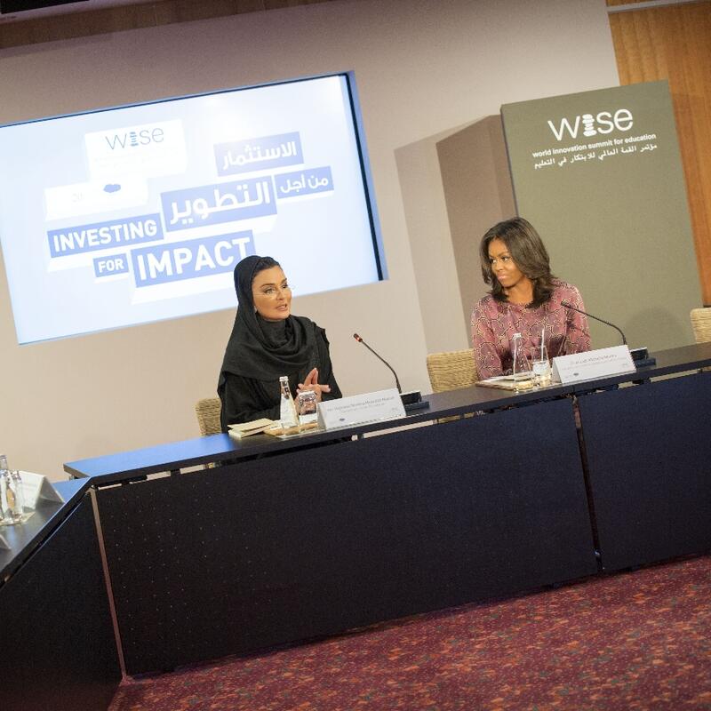 صاحبة السمو تشارك في اجتماع الطاولة المستديرة رفيعة المستوى حول تعليم الفتيات