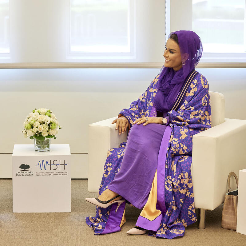 صاحبة السمو تجتمع بحرم فخامة رئيس جمهورية سيراليون