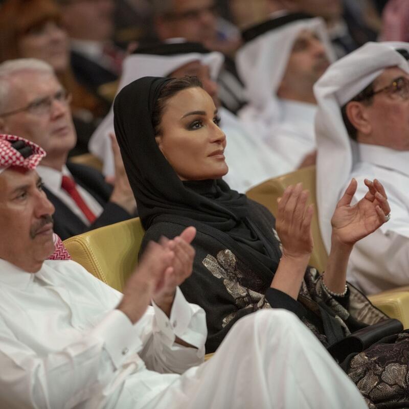 HH Sheikha Moza attends 10-year anniversary concert of Qatar Philharmonic Orchestra