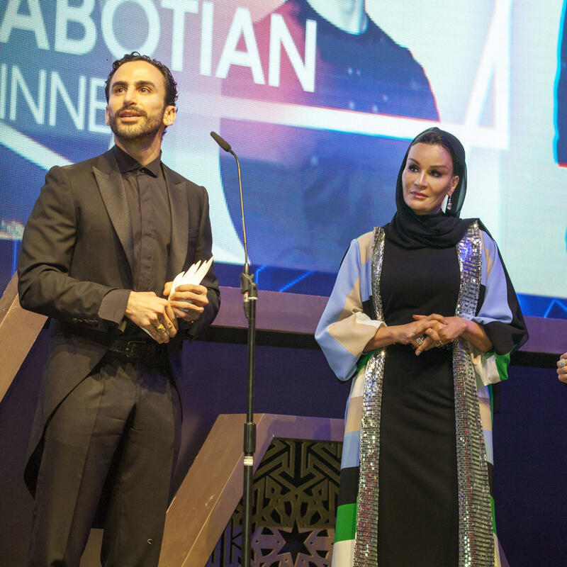 صاحبة السمو تحضر حفل النسخة الأولى لجائزة فاشن ترست العربية