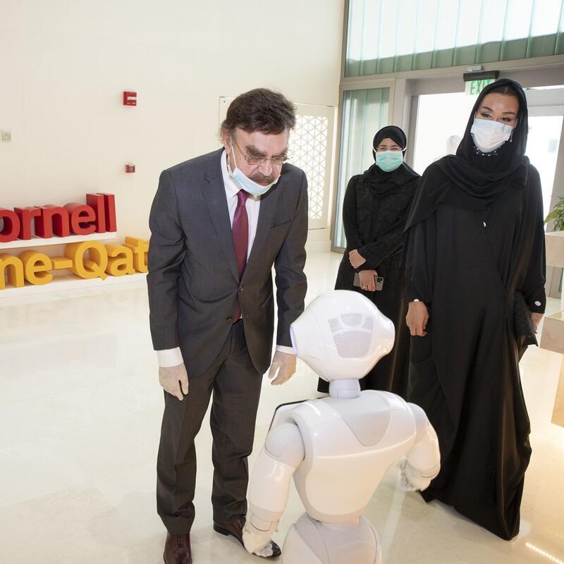 صاحبة السمو تشهد اعتماد منظمة الصحة العالمية لـوايل كورنيل للطب مركزا متعاونا لمكافحة الأمراض المعدية