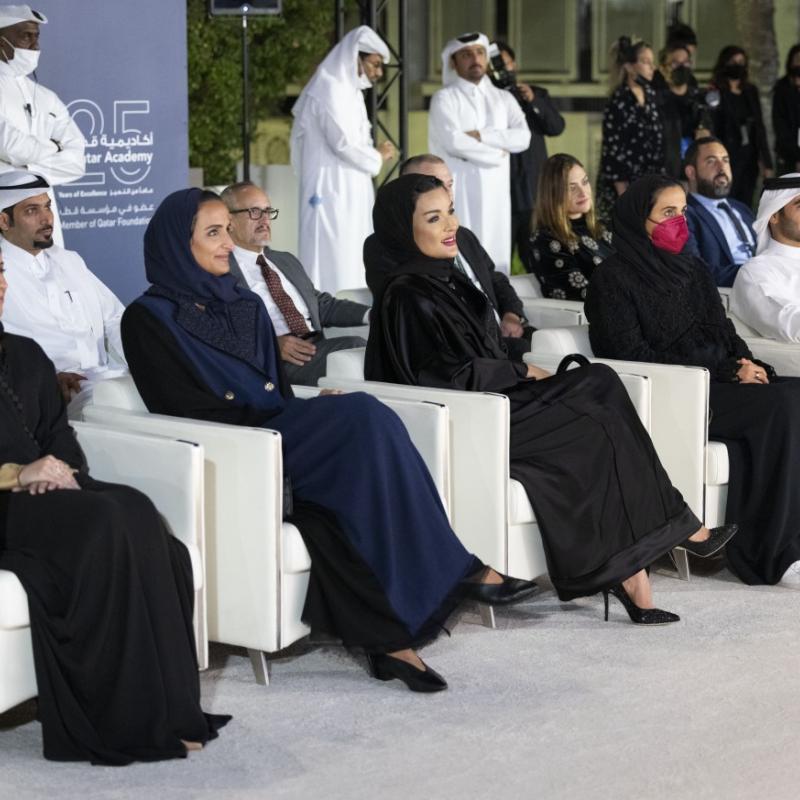 HH Sheikha Moza attends Qatar Academy Doha's 25th anniversary celebration