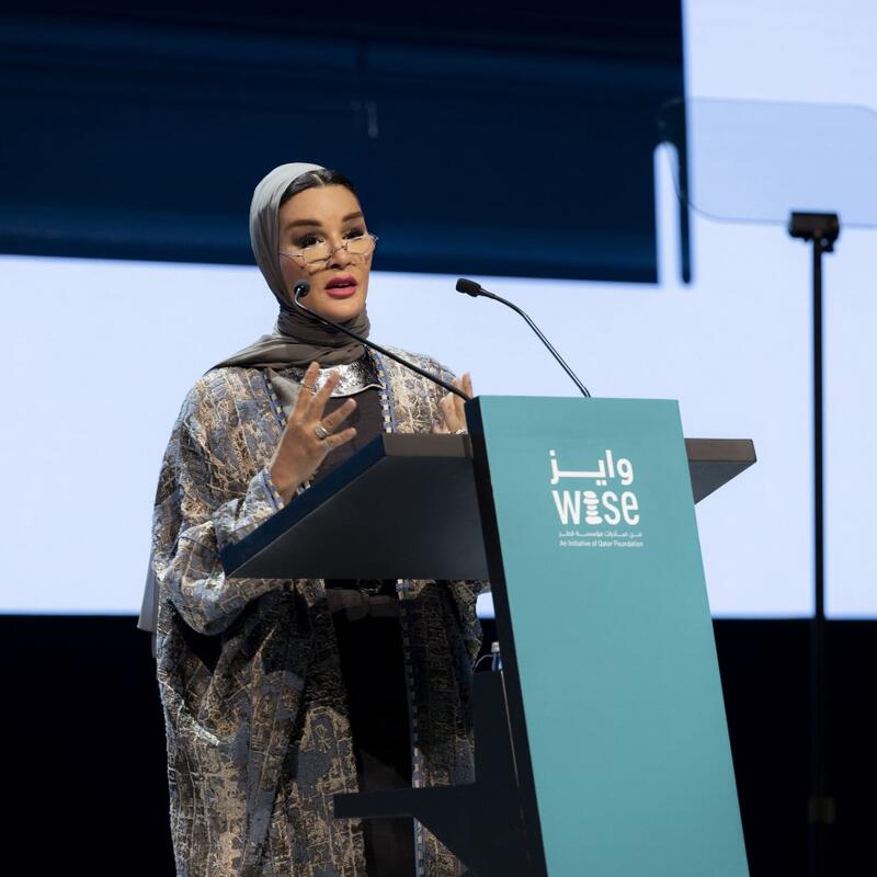 HH Sheikha Moza opens WISE 2021 with a call to empower and listen to youth voices