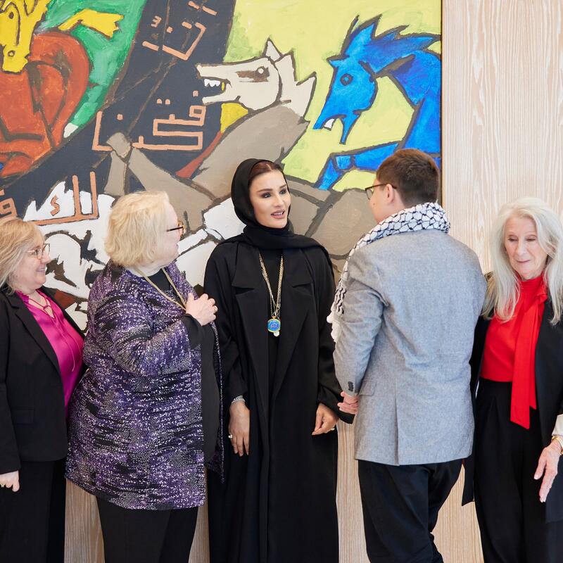 Her Highness meets with American Autism Leadership Delegation