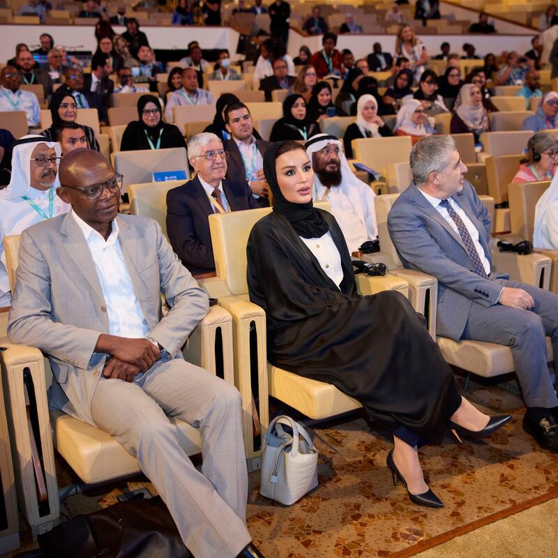 Her Highness attends the Opening of First World Congress of Bioethics Held in the Middle East