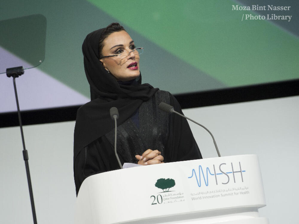HH Sheikha Moza opens the World Innovation Summit for Health (WISH) HH Sheikha Moza opens the World Innovation Summit for Health (WISH)