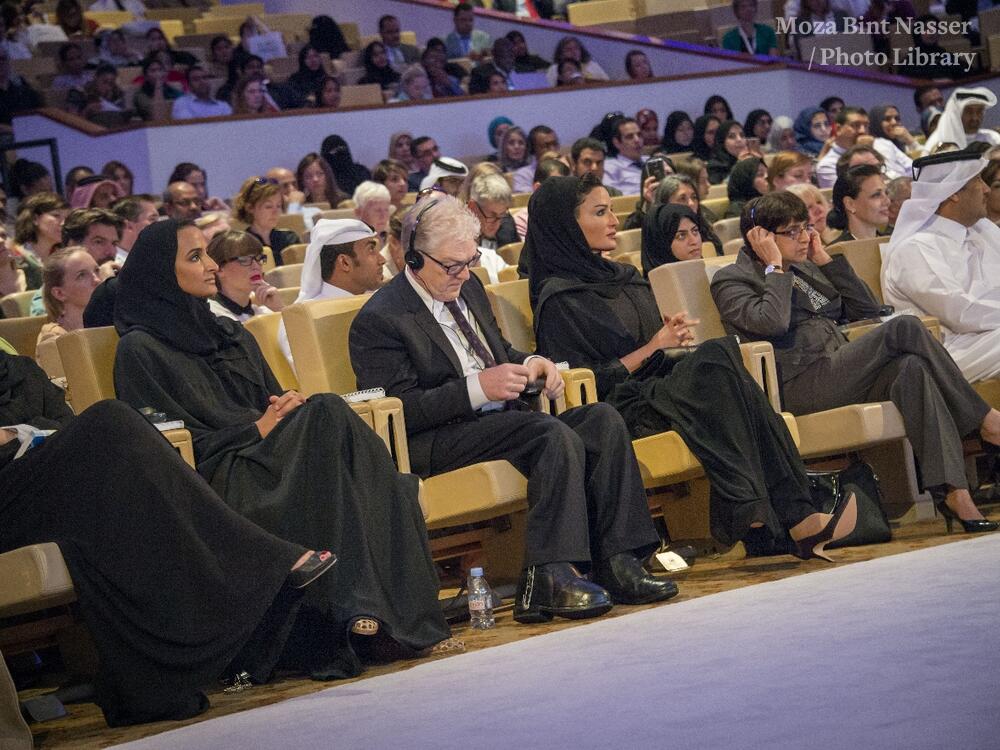 HH Sheikha Moza attends Second Annual Teaching and Learning Forum HH Sheikha Moza attends Second Annual Teaching and Learning Forum