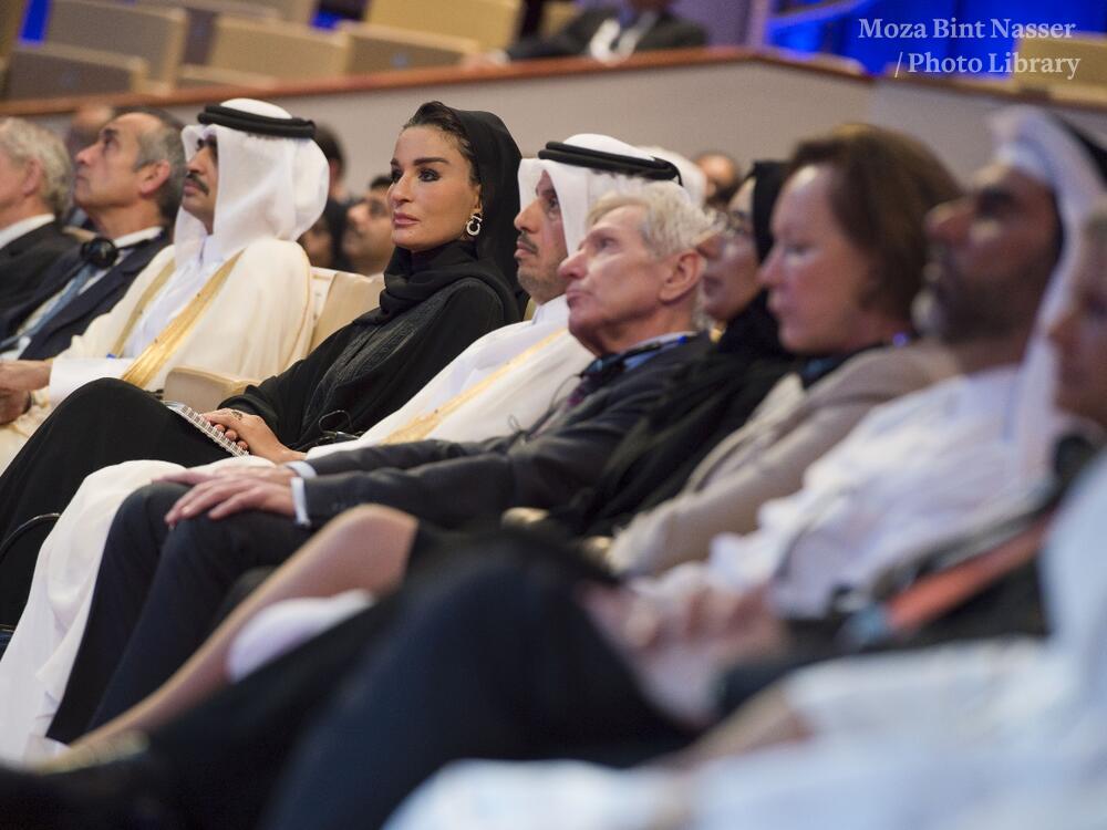 HH Sheikha Moza attends opening ceremony of Isqua Conference 2015 HH Sheikha Moza attends opening ceremony of Isqua Conference 2015