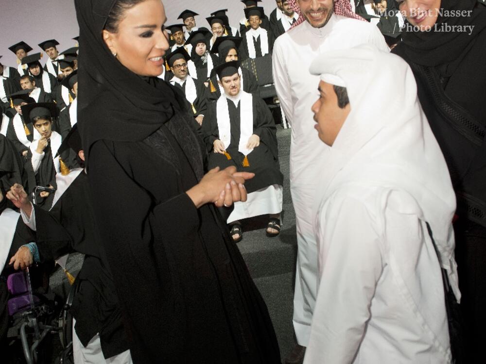 HH Sheikha Moza Witnesses Shafallah Center Graduation Ceremony HH Sheikha Moza Witnesses Shafallah Center Graduation Ceremony