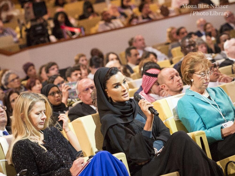 HH Sheikha Moza speaks at wise session on education, violence and armed conflict HH Sheikha Moza speaks at wise session on education, violence and armed conflict