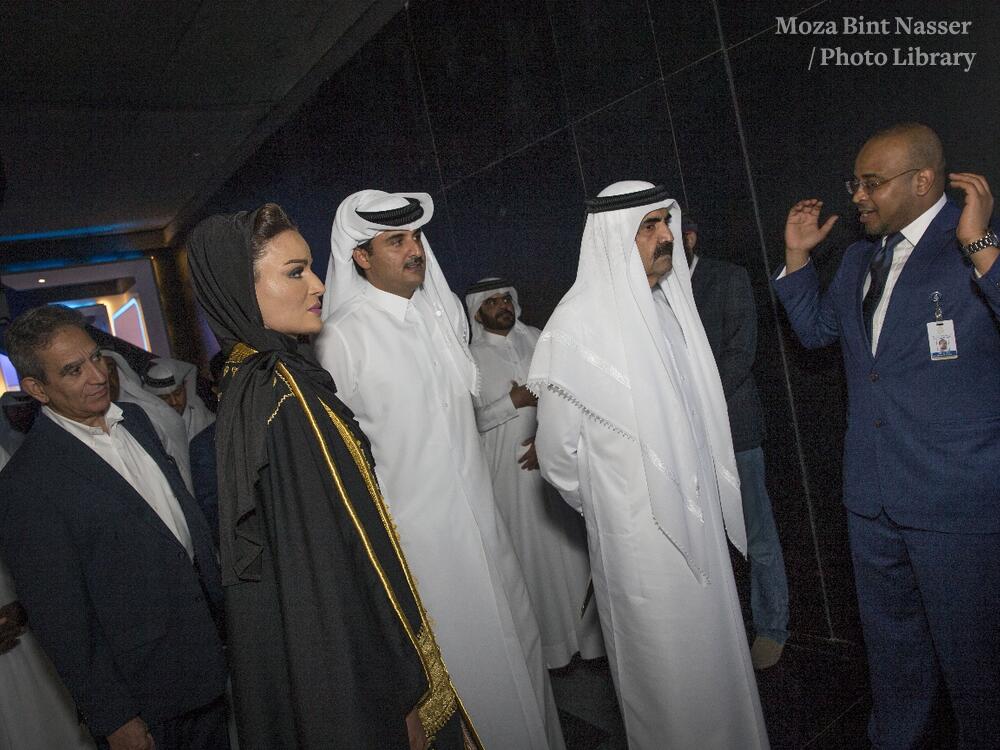 HH Sheikha Moza attends AL Jazeera's 20th Anniversary celebration