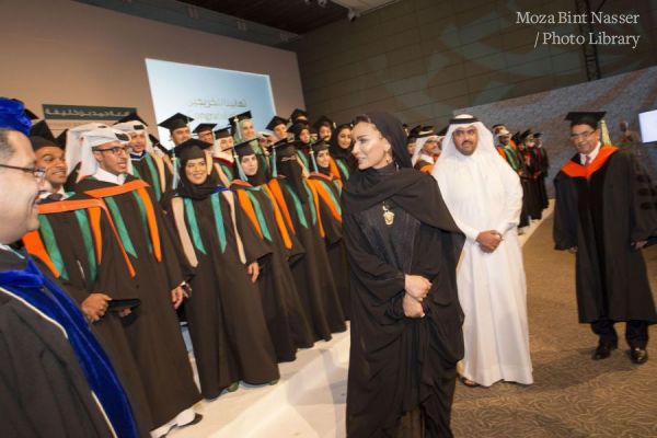 HH Sheikha Moza Witnesses Hamad bin Khalifa University (HBKU) Graduation 