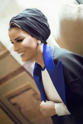 HH Sheikha Moza Meets Pope Francis