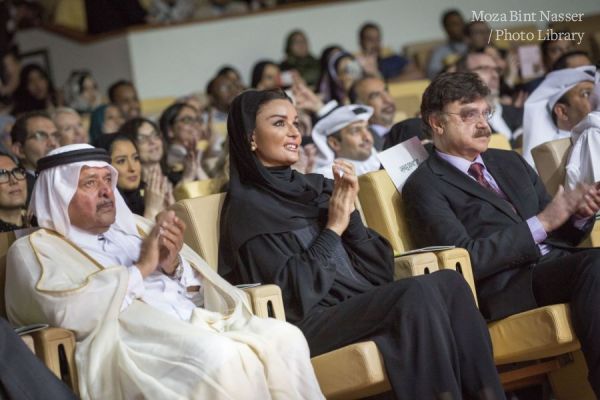 HH Sheikha Moza witnessed the celebration of the 5th anniversary of the health campaign Sahtak Awalan: Your Health First.