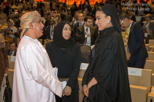 HH Sheikha Moza at WISH 2016 closing ceremony 