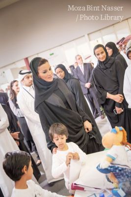 HH Sheikha Moza visits Darb AlSaai