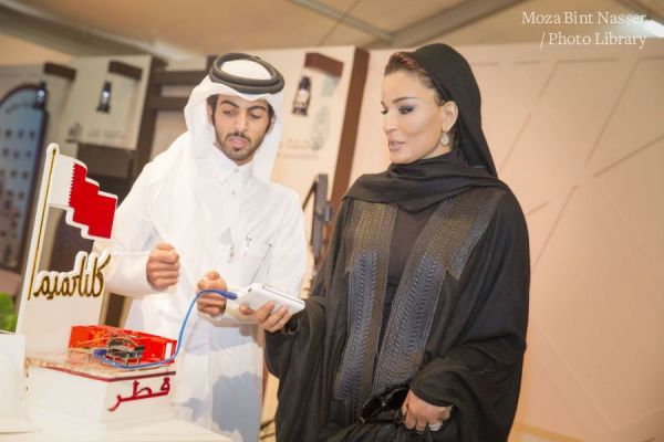 HH Sheikha Moza visits Darb AlSaai