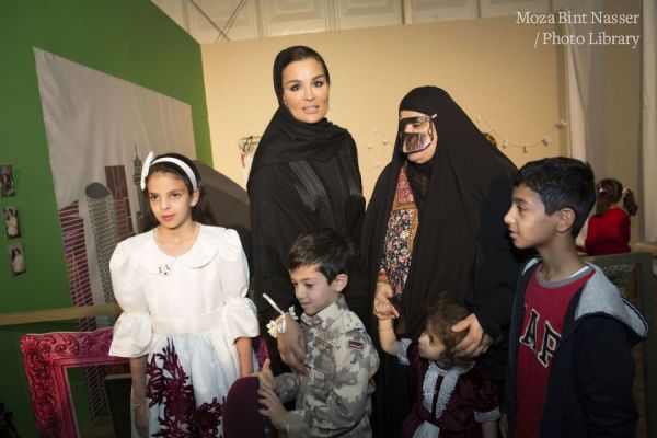 HH Sheikha Moza visits Darb AlSaai