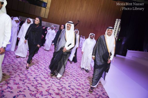 Their Highnesses Attend Qatar Foundation Convocation