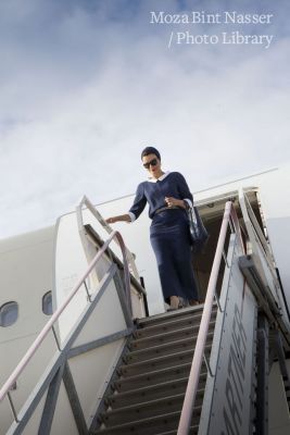 HH Sheikha Moza Arrives to The Netherlands