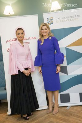 HH Sheikha Moza speaks on education in conflict at The Hague Institute HH Sheikha Moza speaks on education in conflict at The Hague Institute