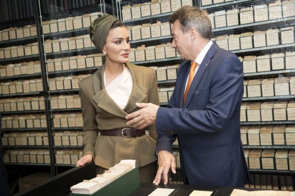 HH Sheikha Moza visits Red Cross and Red Crescent Museum HH Sheikha Moza visits Red Cross and Red Crescent Museum