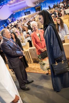 HH Sheikha Moza attends closing session of WISH 2018