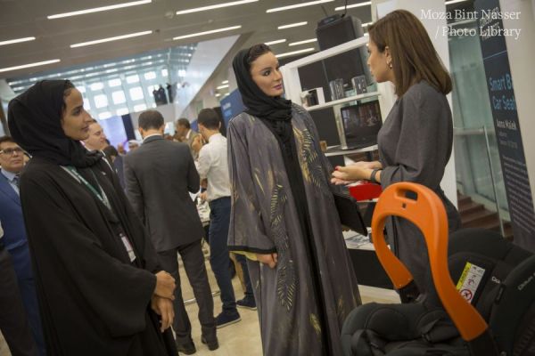 HH Sheikha Moza at Stars of Science 10 Year Anniversary event