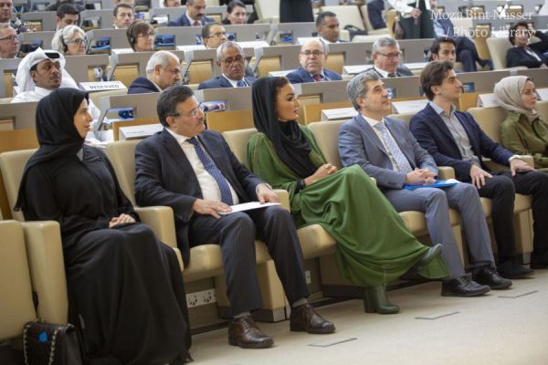 HH Sheikha Moza attends opening of Renaissance Questions conference at HBKU