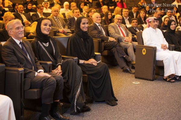 HH Sheikha Moza Attends Celebration of Georgetown University in Qatar's Research Impact