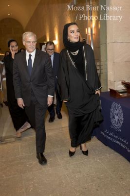 HH Sheikha Moza Attends Celebration of Georgetown University in Qatar's Research Impact