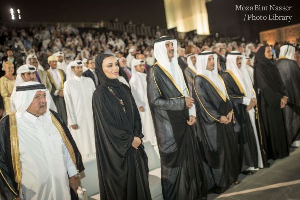 HH the Amir attends the 2019 Qatar Foundation Convocation