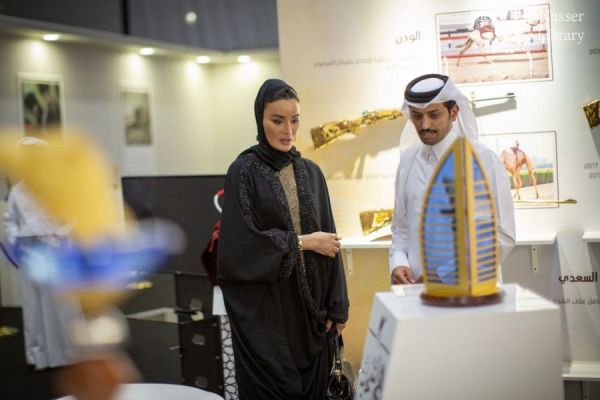 HH Sheikha Moza visits third edition of Najah Qatari festival HH Sheikha Moza visits third edition of Najah Qatari festival