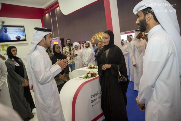 HH Sheikha Moza visits third edition of Najah Qatari festival