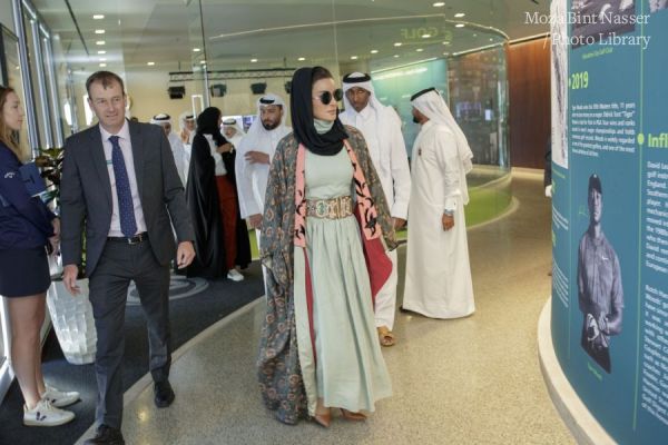 HH Sheikha Moza attends opening of Education City Golf Club 