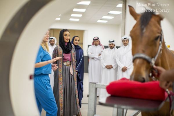 HH Sheikha Moza officially opens Equine Veterinary Medical Center 