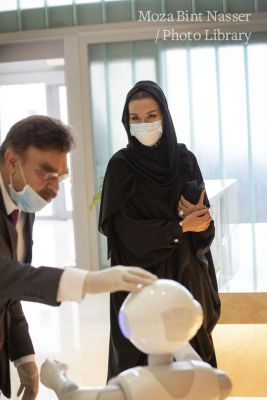 HH Sheikha Moza attends inauguration of WHO Collaborating Center in WCM-Q HH Sheikha Moza attends inauguration of WHO Collaborating Center in WCM-Q