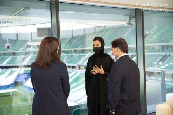 HH Sheikha Moza meets with Evaluation Committee of the Olympic Council of Asia