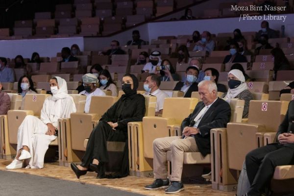 HH Sheikha Moza attends 2021 WISE Awards session