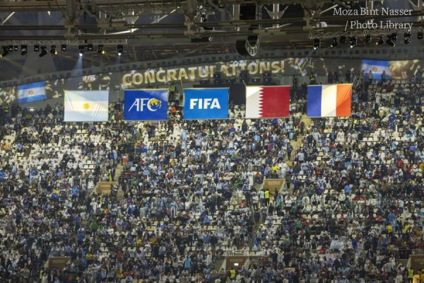 Their Highnesses attend closing ceremony of FIFA World Cup Qatar 2022